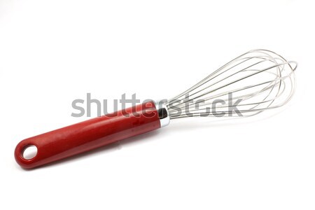 Red handled Wire Whisk Stock photo © mybaitshop