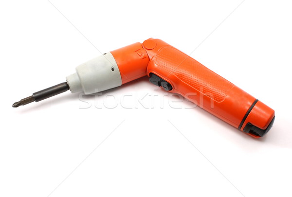 Orange Cordless Screw Driver Stock photo © mybaitshop