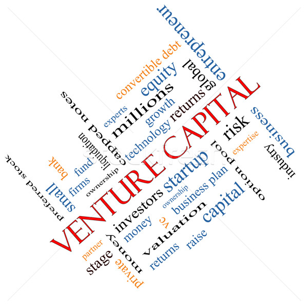 Zdjęcia stock: Przedsięwzięcie · chmura · słowo · startup · ryzyko · więcej