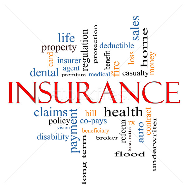 Insurance Word Cloud Concept Stock photo © mybaitshop