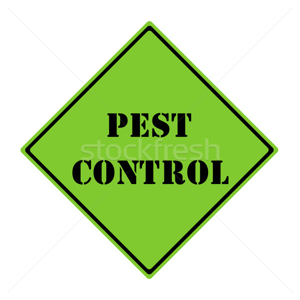 Pest Control Sign Stock photo © mybaitshop