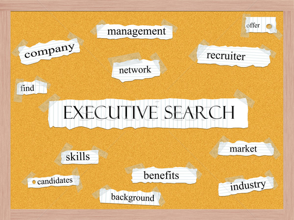 Executive Search Corkboard Word Concept Stock photo © mybaitshop