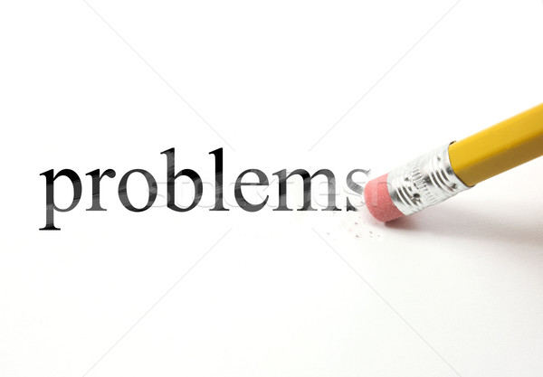 Erase your Problems Stock photo © mybaitshop