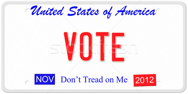 Voting in the U.S.A. Stock photo © mybaitshop