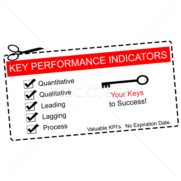 Key Performance Indicators Coupon Stock photo © mybaitshop