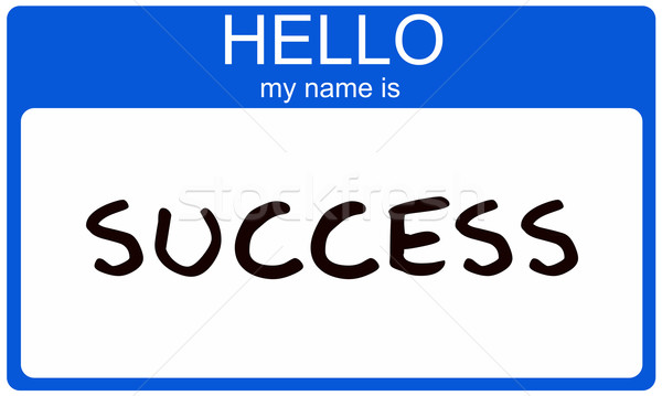Hello Success Stock photo © mybaitshop