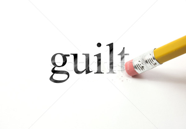 Erase your Guilt Stock photo © mybaitshop