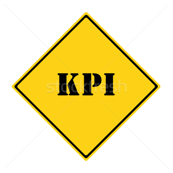 KPI Sign Stock photo © mybaitshop