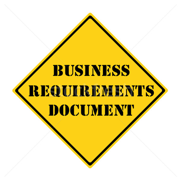 Affaires document signe jaune noir diamant [[stock_photo]] © mybaitshop