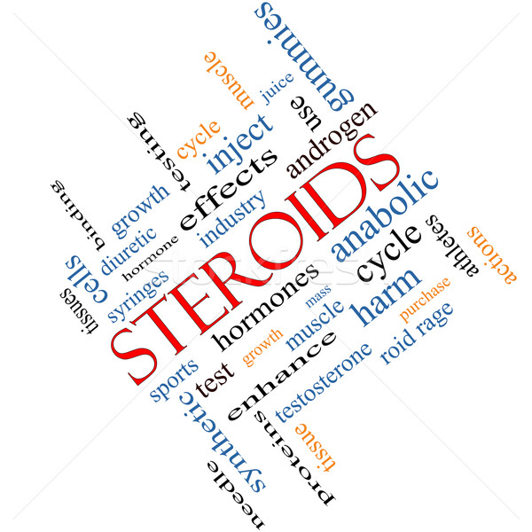 Nuvem da palavra esportes músculo suco corpo Foto stock © mybaitshop