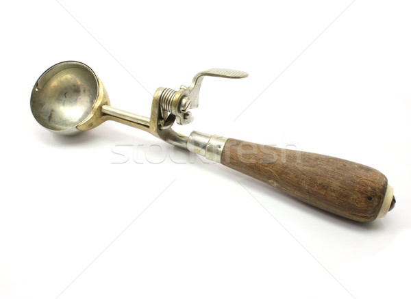 Old fashioned ice cream scoop Stock photo © mybaitshop