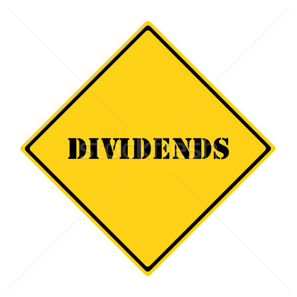 Dividends Sign Stock photo © mybaitshop