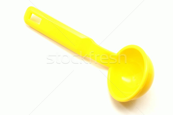 Foto stock: Amarillo · juguete · cucharón