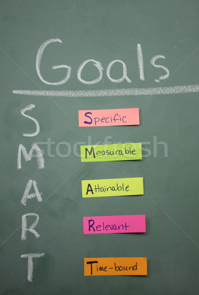Colorful Smart Goals Stock photo © mybaitshop