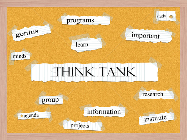Think Tank Corkboard Word Concept Stock photo © mybaitshop