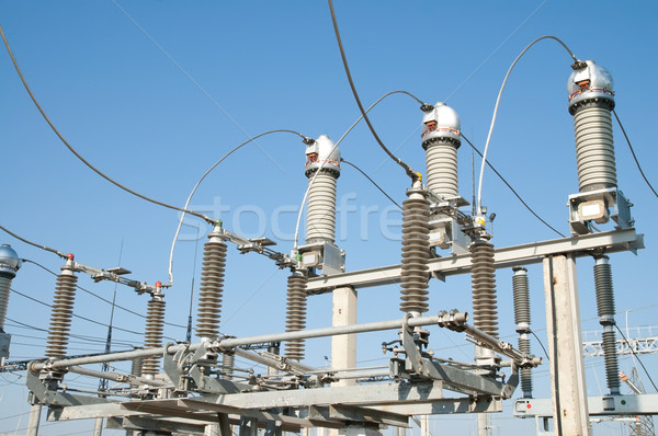 Stock foto: Himmel · Landschaft · industriellen · Energie · Macht · Anlage