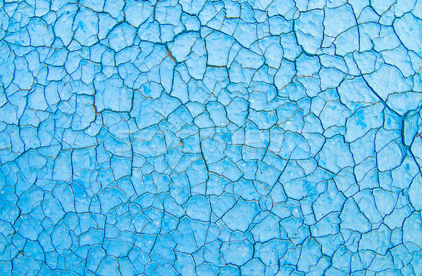 Azul rachado pintar textura natureza retro Foto stock © mycola