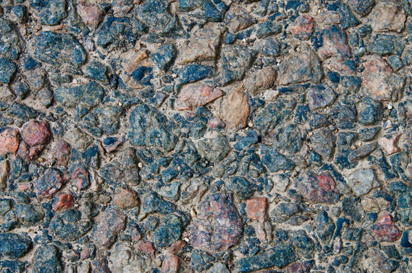 stone on an asphalt as a background Stock photo © mycola