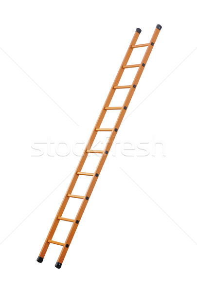 ladder (clipping path!) Stock photo © myfh88