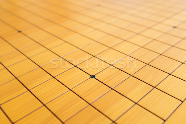 Blnak go game chessboard background in China Stock photo © myfh88