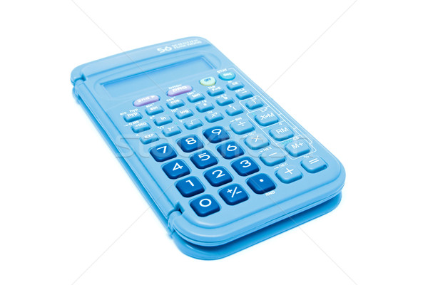 Calculator  isolated on white background Stock photo © myfh88