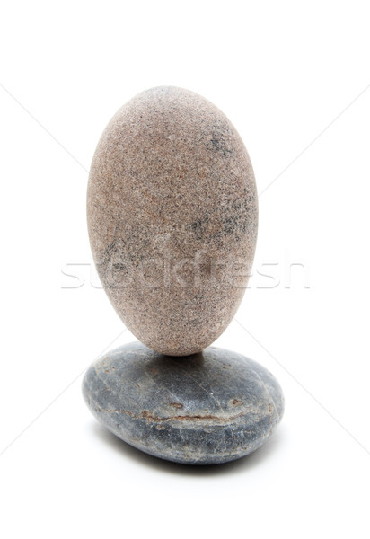 Foto stock: Pedras · equilibrado · construção · natureza · grupo