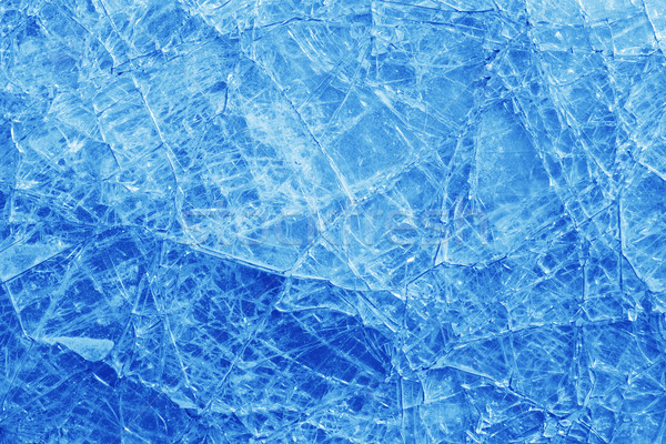 Glasscherben Textur Glas Kunst blau Muster Stock foto © myfh88