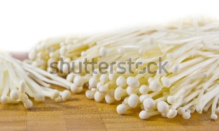 Golden needle mushroom Stock photo © myimagine
