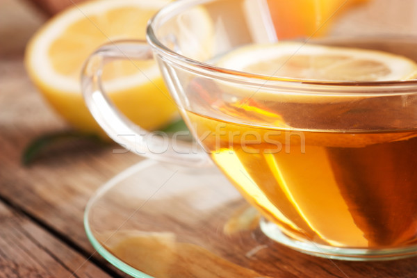 Lemon fruit tea Stock photo © mythja