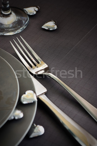  Valentines day dinner Stock photo © mythja