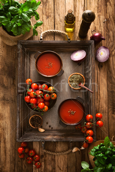 Tomato soup Stock photo © mythja