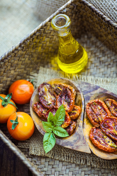 Sun dried tomatoes Stock photo © mythja