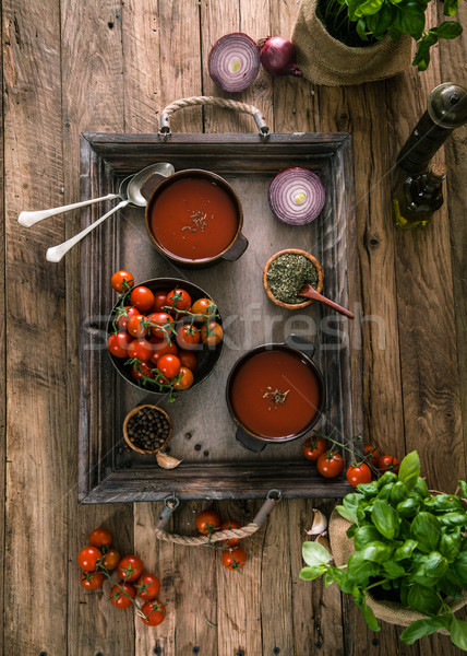 Tomato soup Stock photo © mythja