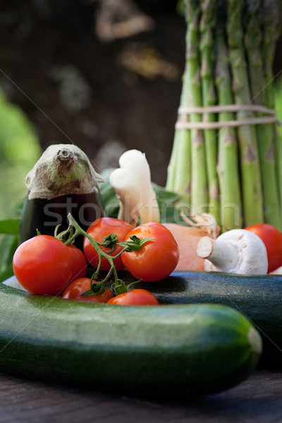 świeże ogród produkować zdrowych świeże warzywa składniki Zdjęcia stock © mythja