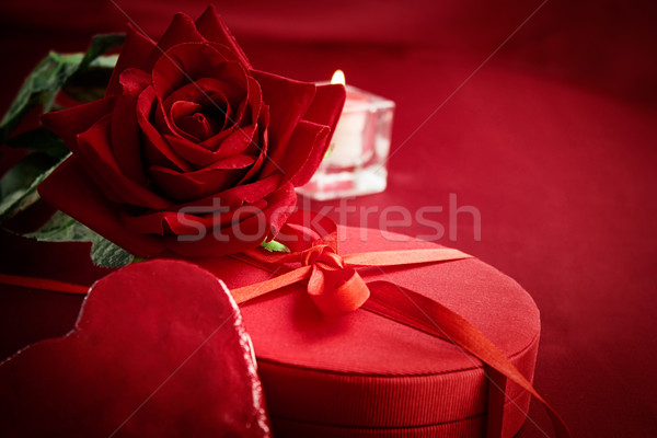 Valentine's day present Stock photo © mythja