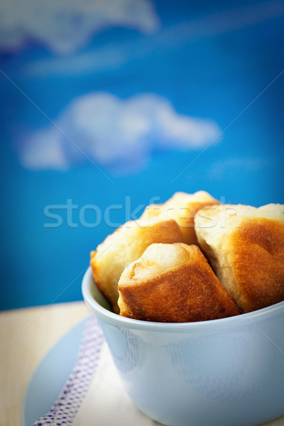 Stockfoto: Jam · heerlijk · gebakken · gebak · vruchten