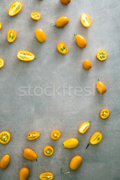 Orange fruit variety Stock photo © mythja