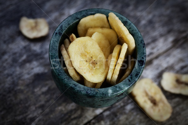 Dried banana fruit Stock photo © mythja
