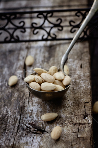 Peeled almonds Stock photo © mythja