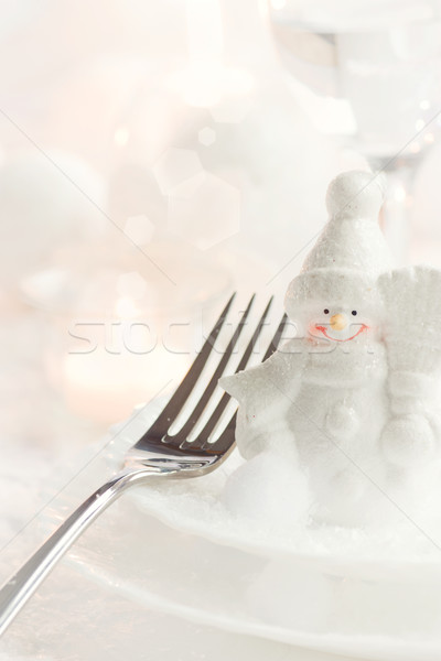 Christmas dinner Stock photo © mythja