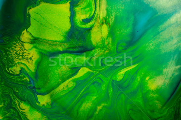 Cerneală apă abstract colorat vopsea artă Imagine de stoc © mythja