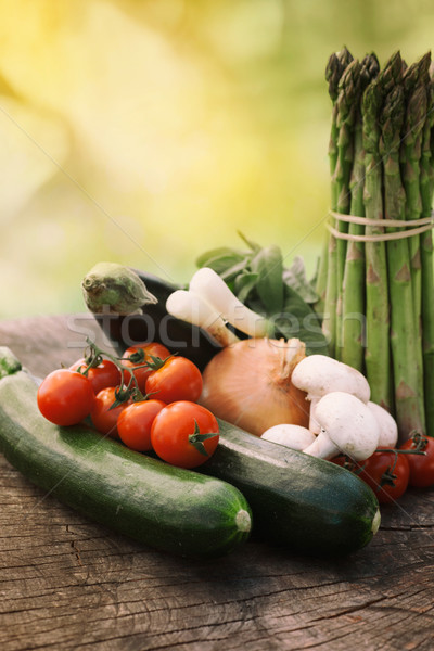 新鮮な 庭園 作り出す 健康 新鮮な野菜 材料 ストックフォト © mythja