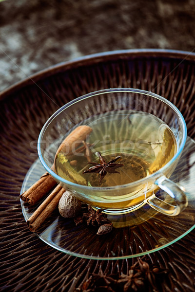 Stock photo: Spiced tea