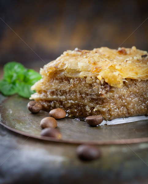 Baklava pastry dessert Stock photo © mythja