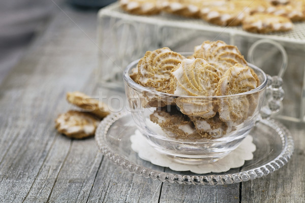 Butter cookies Stock photo © mythja