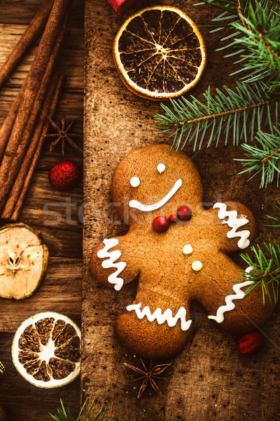 Gingerbread man Stock photo © mythja