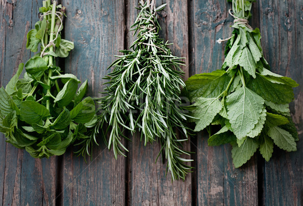 Fresh herbs Stock photo © mythja