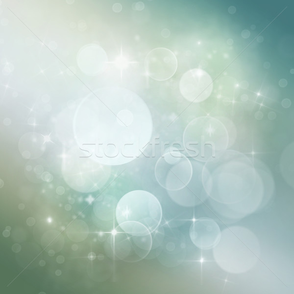 Feestelijk bokeh licht ontwerp ruimte sterren Stockfoto © mythja