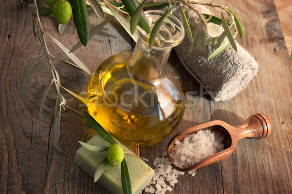 Foto stock: Naturalismo · estância · termal · azeite · oliva · produtos