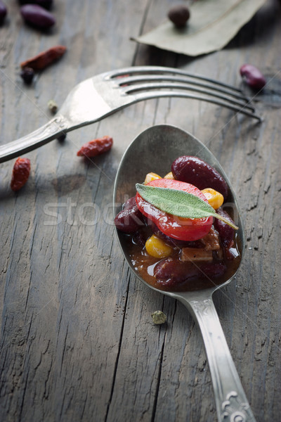 Stock photo: Chili con carne 
